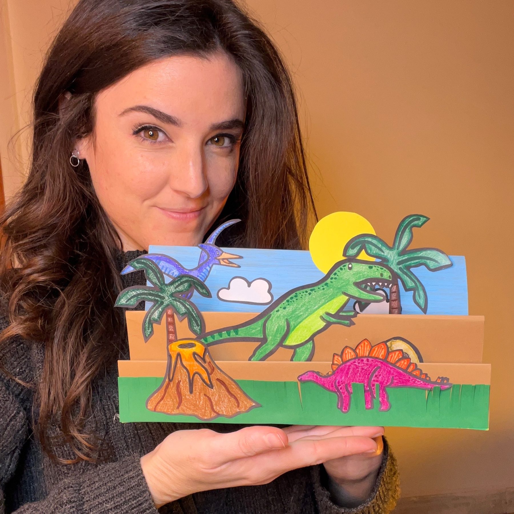 Plantillas Maqueta Dinosaurios