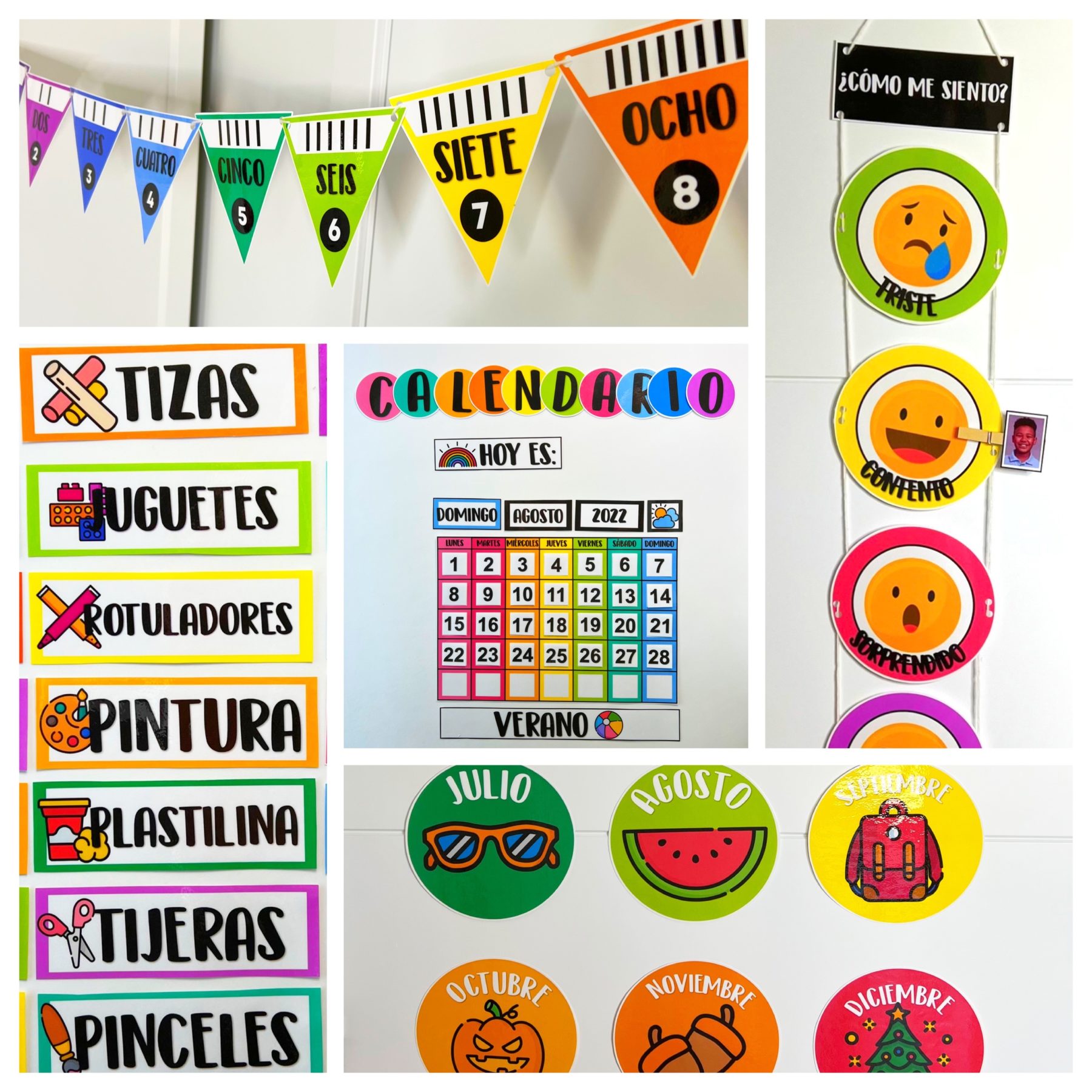 5 Materiales Para Decorar La Clase